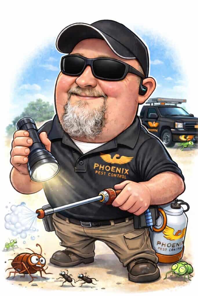 Phoenix Pest Control TN caricature